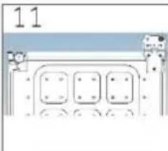 HAIER H4F306SDH1 - Pašii de asamblare (fig. 10.9): - 1