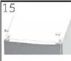HAIER H4F306SDH1 - Montageschritte (Abb. 10.9): - 5