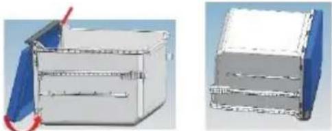 HAIER H4F306SDH1 - Passos de limpeza da gaveta - 4