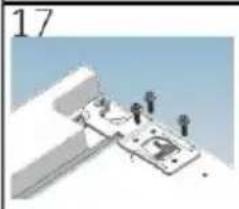 HAIER H4F306SDH1 - Montageschritte (Abb. 10.9): - 7