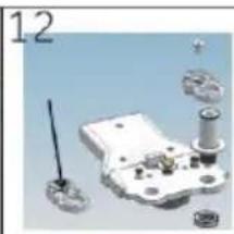 HAIER H4F306SDH1 - Étapes de montage (Fig. 10.9): - 2