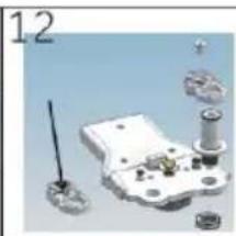 HAIER H4F306SDH1 - Pasos para el montaje (Fig. 10.9): - 2
