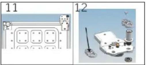 HAIER H4F306SDH1 - Koraki sestavljanja (slika 10.9): - 1