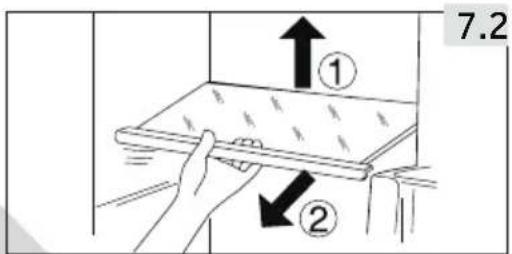 HAIER H4F306SDH1 - Removable door racks - 1