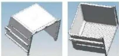 HAIER H4F306SDH1 - Procedimento per la pulizia del cassetto - 2