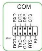 ASUS PRIME H610MK ARGB - Connecteur pour port série (COM) - 1