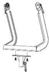 Turbosound PQ18B - Yoke Bracket PQ10-YB, PQ12-YB, PQ15-YB - 5