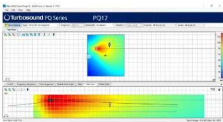 Turbosound PQ18B - Cardioide BFF (traseira, frontal, frontal) - 1