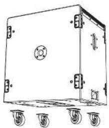 Turbosound PQ18B - Montage sur Poteau - 2