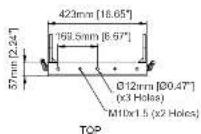 Turbosound PQ18B - Dimensions (optional accessories) - 4