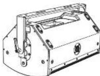 Turbosound PQ18B - Soporte de Horquilla PQ10 YB, PQ12 YB, PQ15 YB - 8
