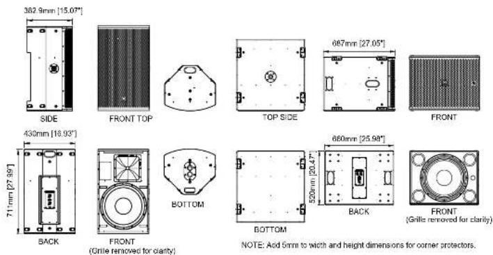 Turbosound PQ18B - 低音时A对齐 - 7