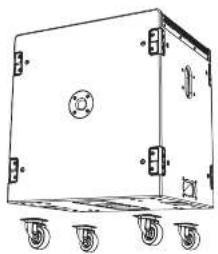 Turbosound PQ18B - Staffa Girevole PQ10-SB, PQ12-SB e PQ15-SB - 2