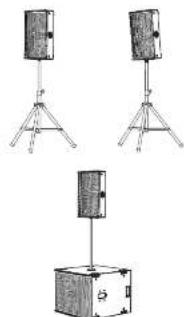 Turbosound PQ18B - Instalacao PQ10, PQ12, PQ15 - 2