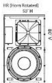 Turbosound PQ18B - Rotazione della Tromba - 2