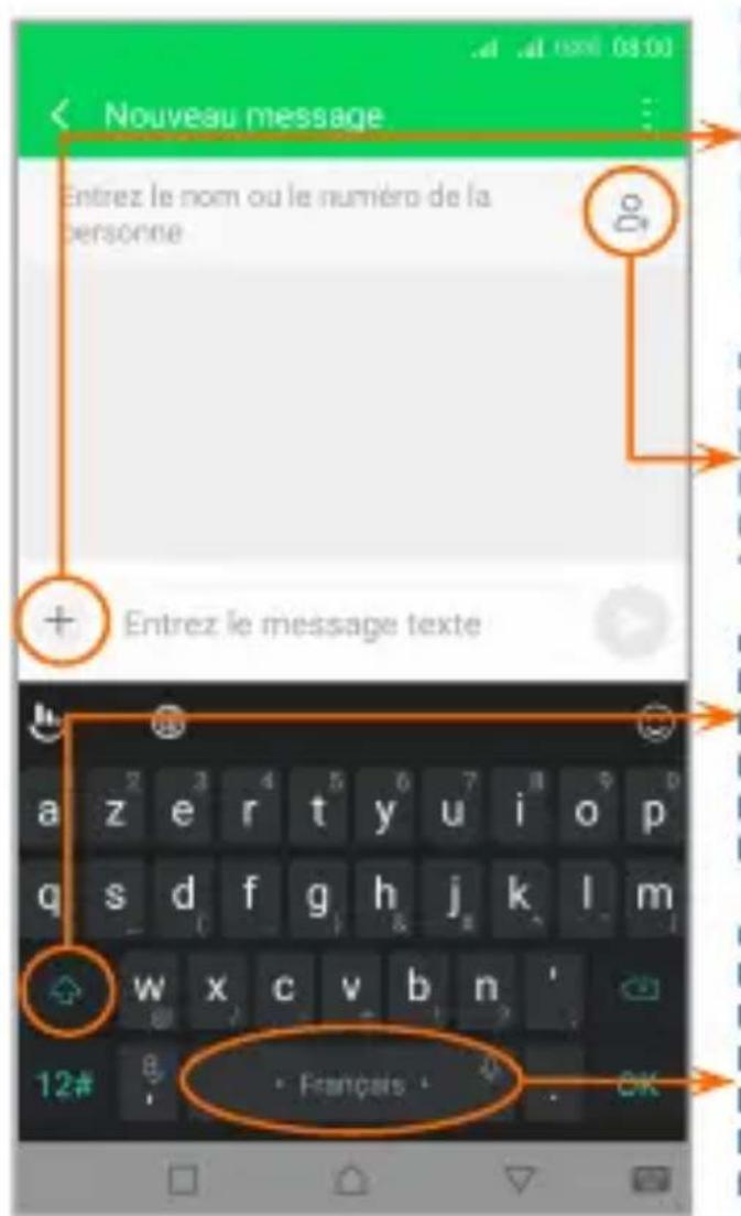 Infinix Note 4 Pro - Envoyer et recevoir des messages - 1