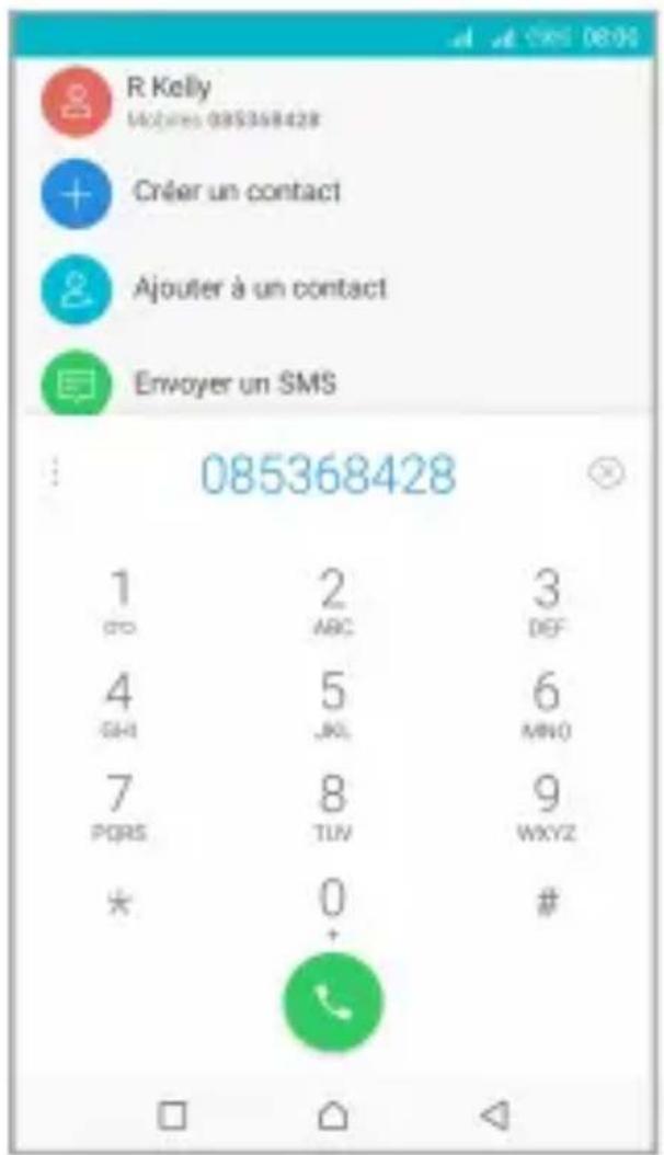 Infinix Note 4 Pro - Passer un appel - 1