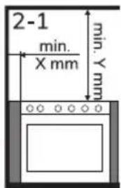 SMEG CX113GMBL - Positionnement - 3