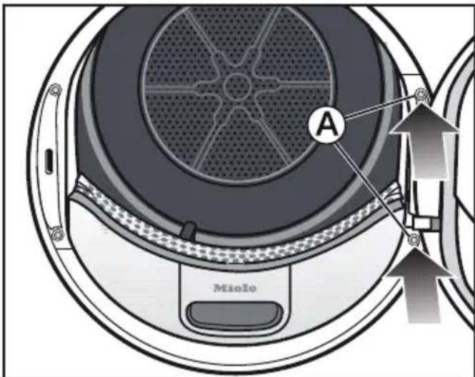 MIELE TSA523WP Active - Monter la porte - 1