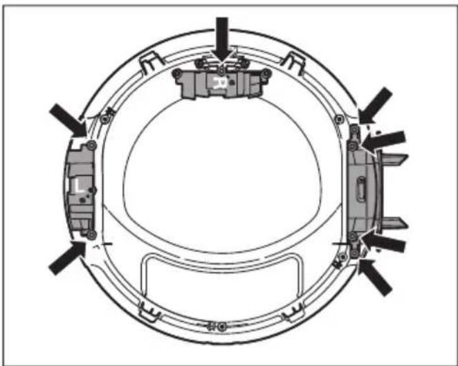 MIELE TSA523WP Active - Modifier le cache-gond - 3