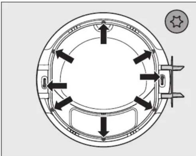 MIELE TSA523WP Active - Retirer la porte et dévisser les vis - 2