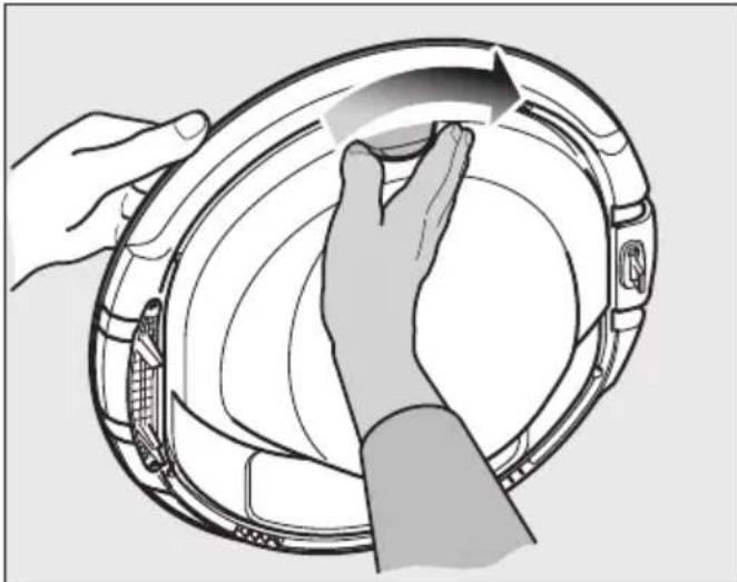 MIELE TSA523WP Active - Montage du bandeau extérieur de porte - 3