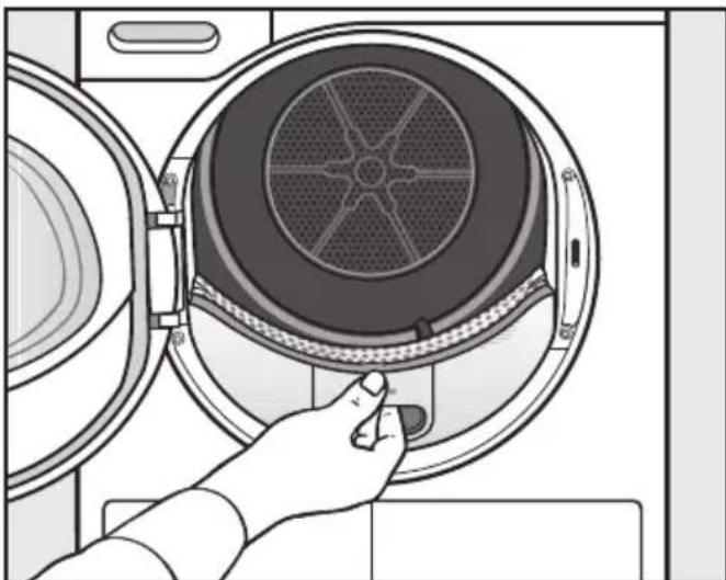 MIELE TSA523WP Active - Retirer les peluches visibles - 1