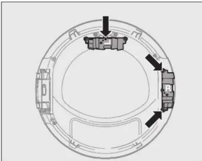 MIELE TSA523WP Active - Retirer les caches - 1