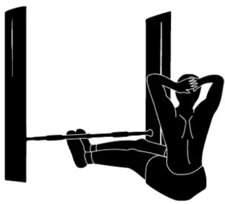 Sportstech KS260 - Mise à part la traction typique, avec cette barre de traction de Sportstech, vous pouvez également effectuer les exercices suivants. - 2