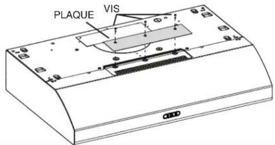 NuTone AHSL130WW - INSTALLATION EN RECIRCULATION SEULEMENT - 1