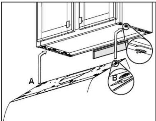 NuTone AHSL130WW - INSTALACION CON SALIDA HORIZONTAL - 1