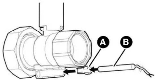 DAIKIN PGDK - Montar o sensor de temperatura (optional) - 1