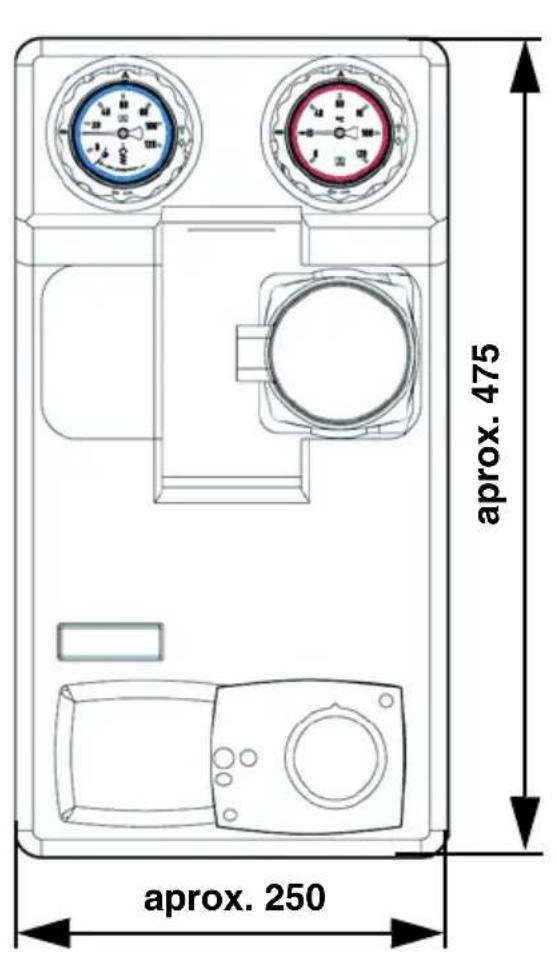 DAIKIN PGDK - Dimensiones y conexiones - 1