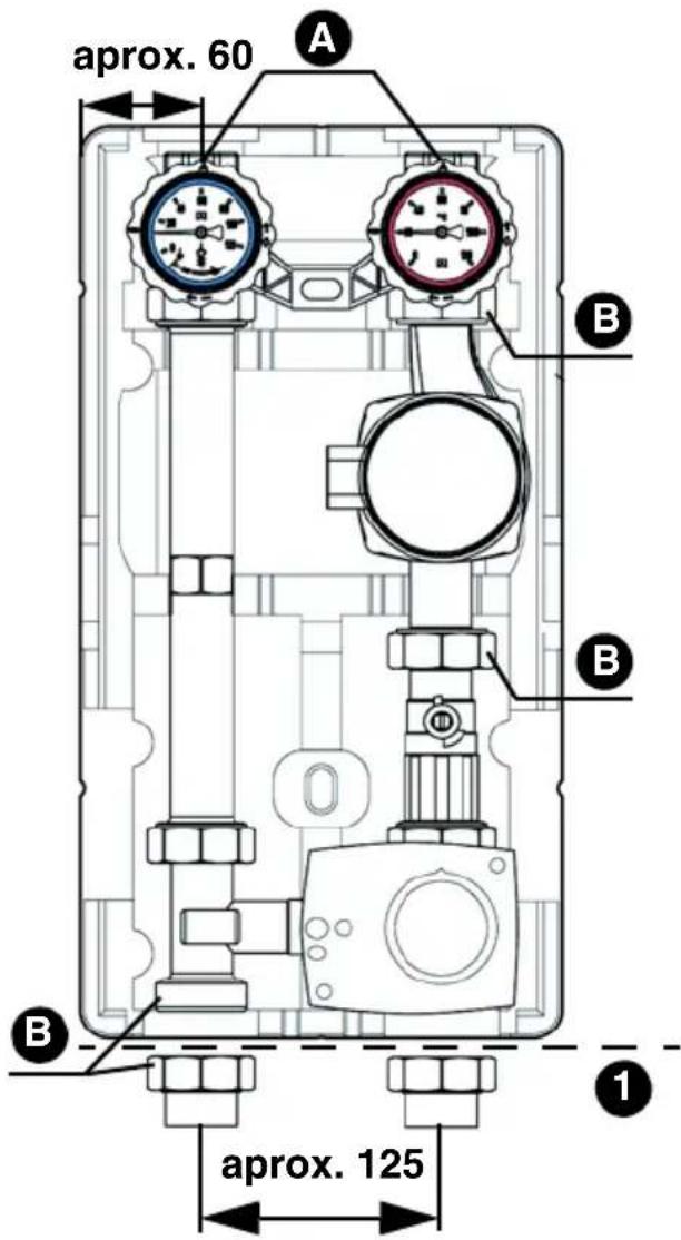 DAIKIN PGDK - Dimensiones y conexiones - 3