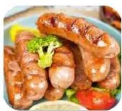 Tognana Iridea D2DFA01IRRO - Gegrillte Wurst - 1