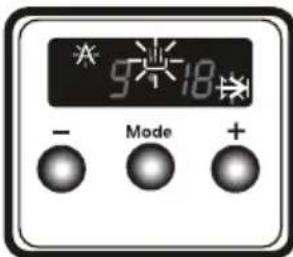 VESTEL VEB150161 - Semi-automatic time adjustment (finishing time) - 3