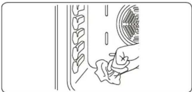 VESTEL VEB150161 - De binnenkant van de oven reinigen - 1