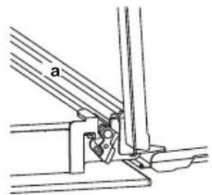 VESTEL VEB150161 - Removal of the Oven Door - 2