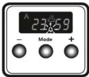 VESTEL VEB150161 - Einstellen der Alarmzeit - 3