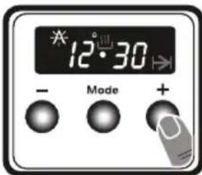 VESTEL VEB150161 - Semi-automatic time adjustment (finishing time) - 2