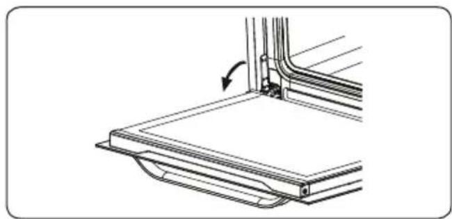 VESTEL VEB150161 - Ausbau der Backofentür - 1