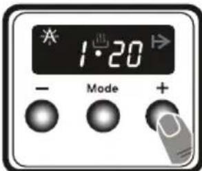 VESTEL VEB150161 - Einstellen der Zeit für vollautomatischen Betrieb - 2