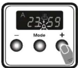 VESTEL VEB150161 - Einstellen der Alarmzeit - 2