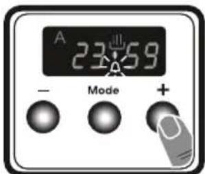 VESTEL VEB150161 - Audible warning time adjustment - 2