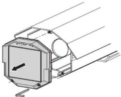 Videotec VIP6A - Installazione del kit tergicristallo sulla custodia - 1