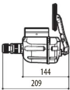 Videotec VIP6A - Технические чертежи - 3