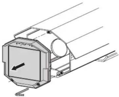 Videotec VIP6A - Installation du kit essuie-glaces sur le caisson - 1