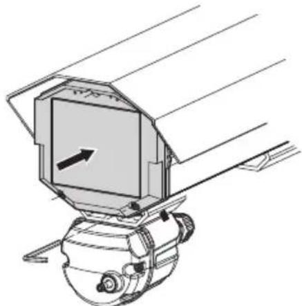Videotec VIP6A - Installing the wiper kit on the housing. - 4