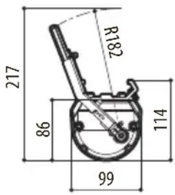 Videotec VIP6A - Dessins techniques - 2