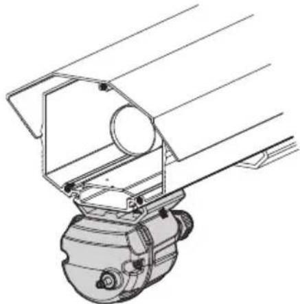 Videotec VIP6A - Installing the wiper kit on the housing. - 3